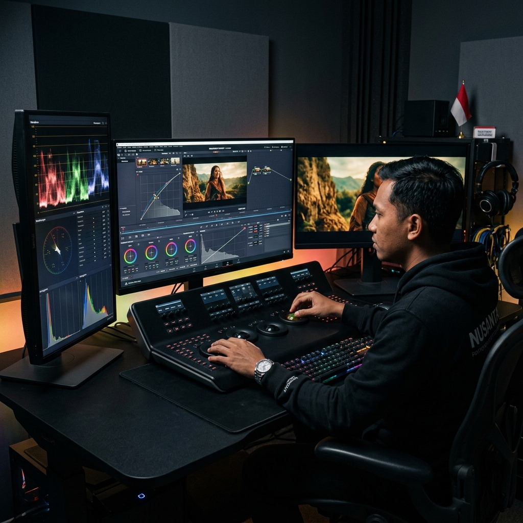 Apa itu Color Grading dan Mengapa Penting untuk Video Perusahaan di Samarinda?