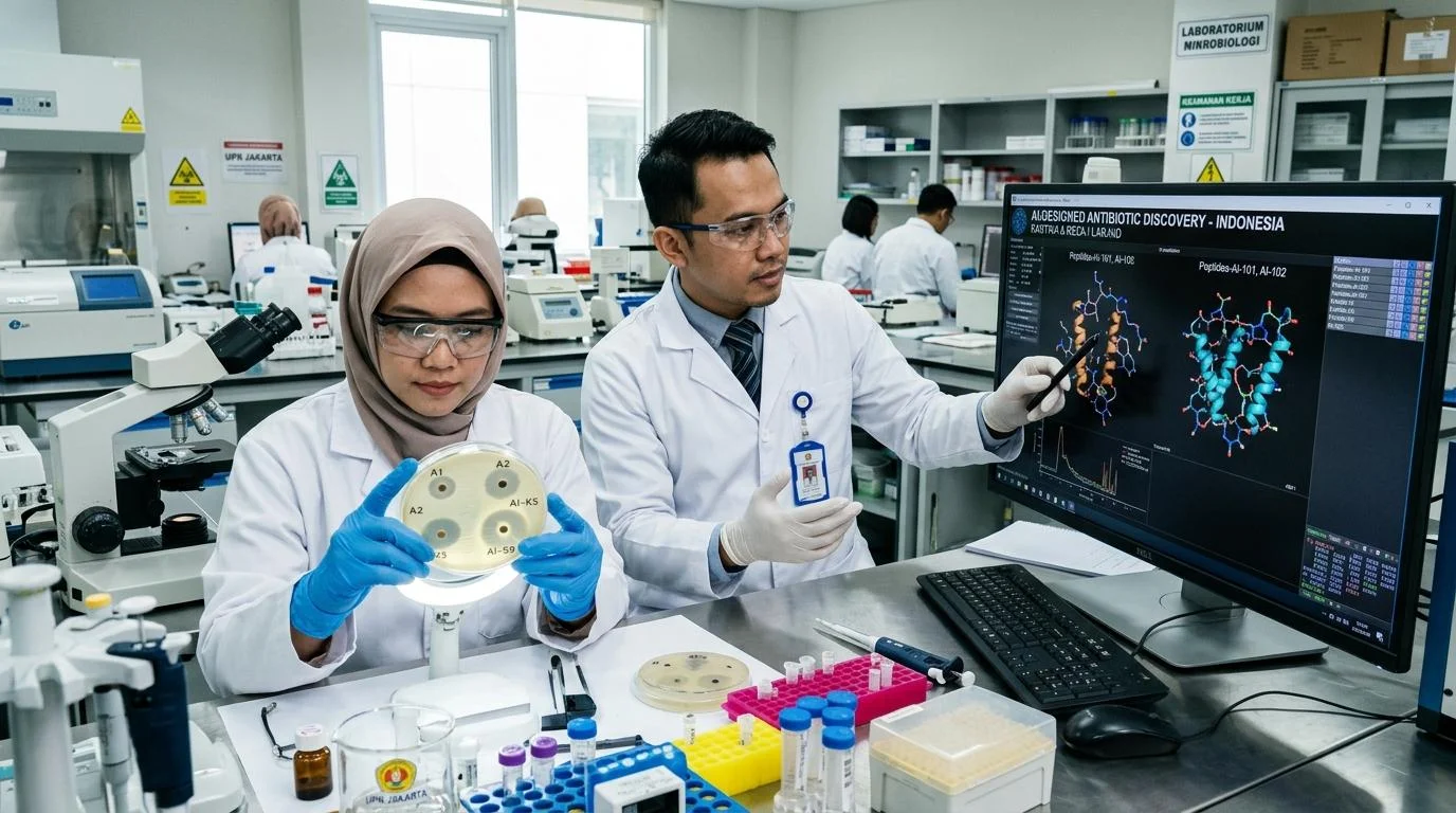 AI Penemu Antibiotik Generasi Baru: Solusi Terobosan Melawan Ancaman Bakteri Kebal Obat
