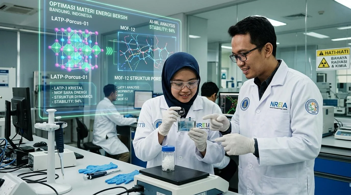 Akselerasi Material Energi Hijau: AI Pangkas Waktu Sintesis Baterai Masa Depan Menjadi Hitungan Bulan