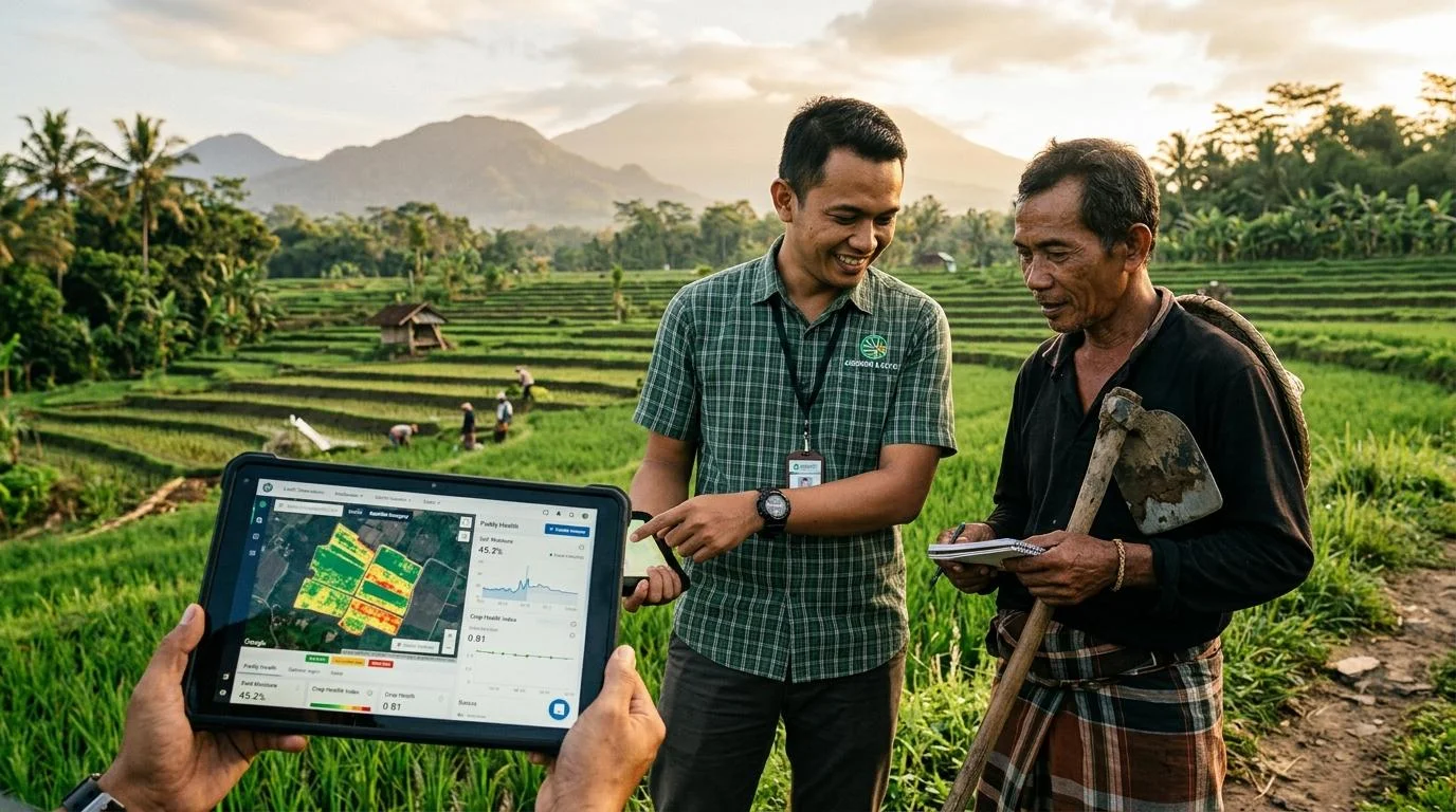 AlphaEarth Foundations: Model AI Satelit Google DeepMind untuk Pemetaan Bumi Presisi dan Ketahanan Pertanian
