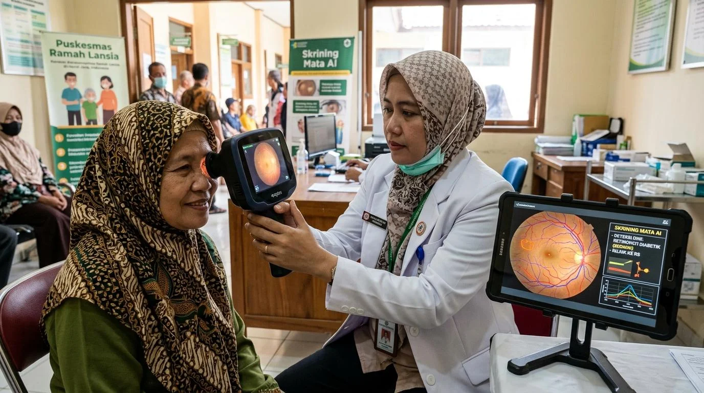 Google ARDA Tembus 1 Juta Pasien: AI Skrining Mata Cegah Kebutaan Akibat Diabetes di Pelosok Negeri