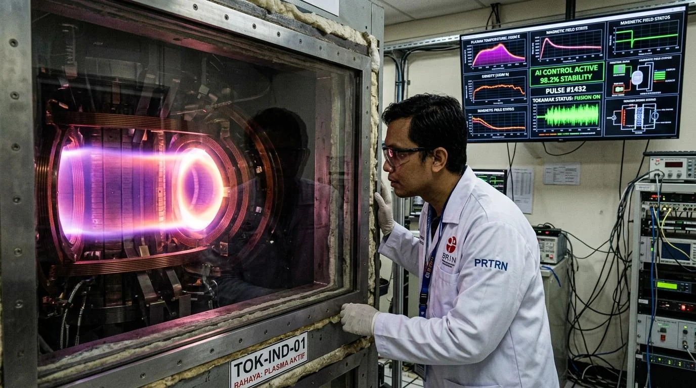 Kecerdasan Buatan Jinakkan Plasma Fusi Nuklir: Langkah Nyata DeepMind Menuju Energi Bersih Tanpa Batas