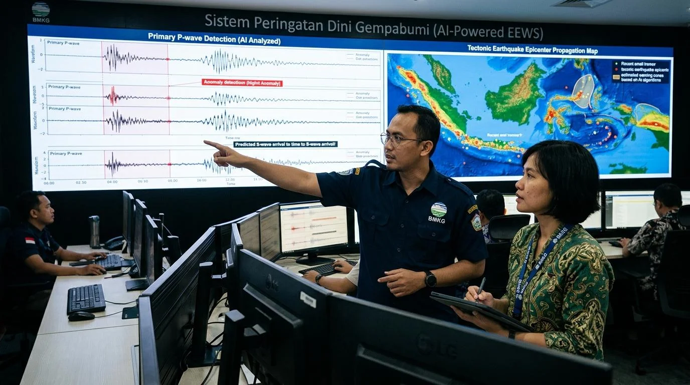 Peringatan Dini Gempa Berbasis AI: Deteksi Gelombang Seismik dalam 1,3 Detik untuk Selamatkan Ribuan Nyawa
