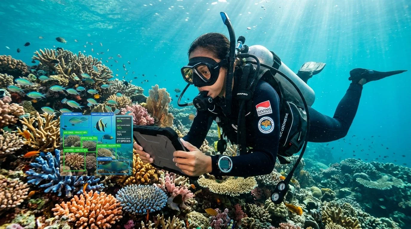 Restorasi Ekosistem Bawah Laut: AI Bioakustik dan Robotik Percepat Pemulihan Terumbu Karang Dunia